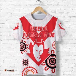 federal football club t shirt indigenous version