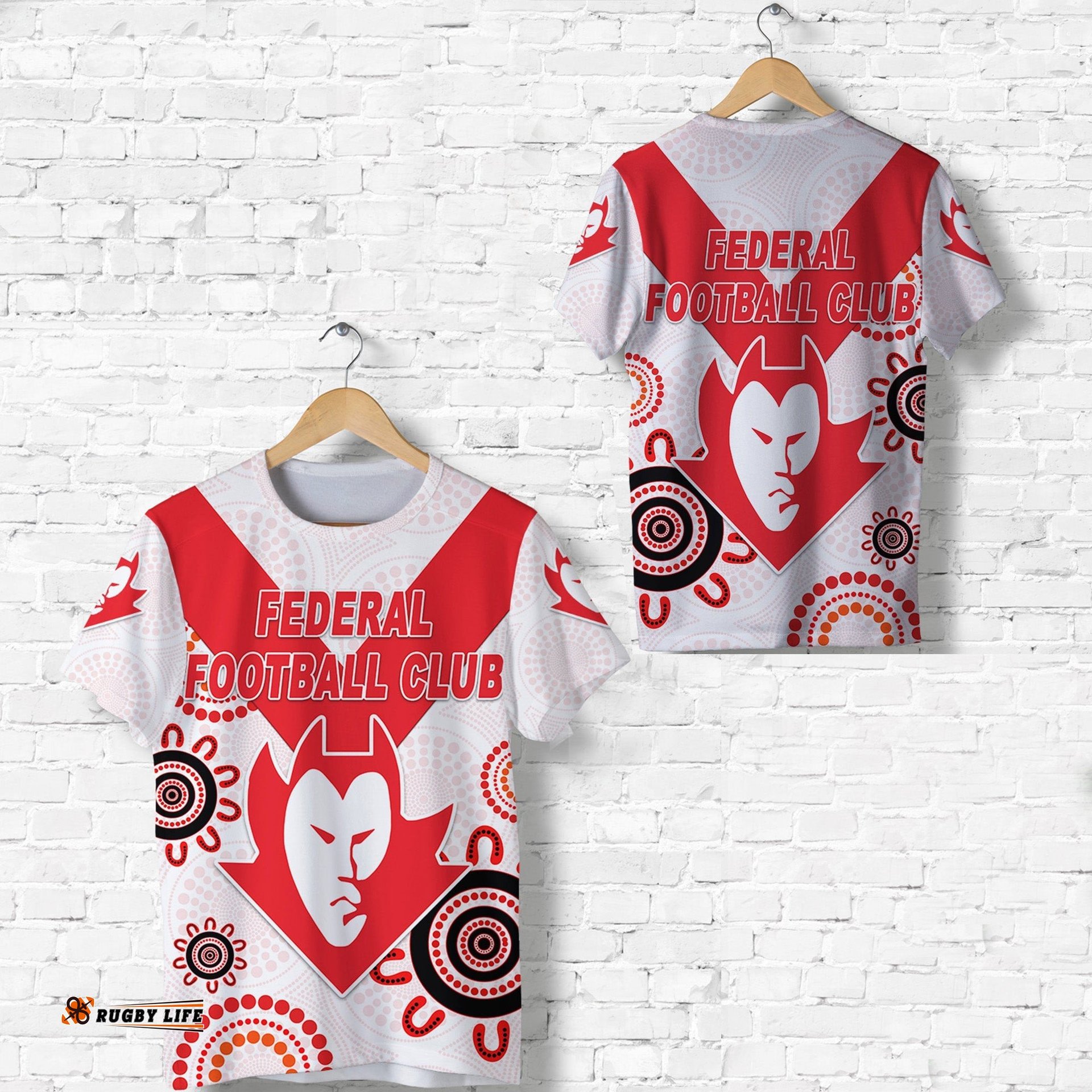 federal football club t shirt indigenous version