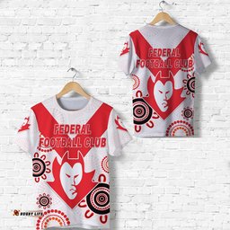 federal football club t shirt indigenous version