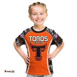 dominican toros de este baseball stitches t shirt orange