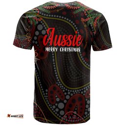 aboriginal christmas t shirt custom aussie koala christmas tree with aboriginal inspired t shirt