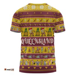 Amazing Aussie Queensland Big Things Christmas Custom T-shirt - The Big Pineapple For Kids T-shirt