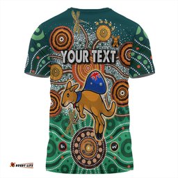 Amazing Aussie Australia Aboriginal Custom T-shirt - Dragonfly Flies Into Beehive And Snake Circle 2 T-shirt