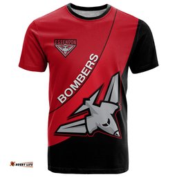 personalised essendon football 2023 t shirt go bombers simple style