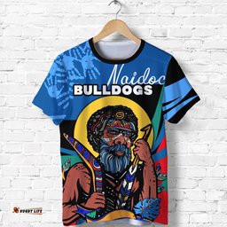 custom personalised australia bulldogs naidoc week rugby t shirt indigenous special style