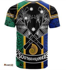 Amazing Aussie Australia South Sea Islanders Custom T-Shirt - Australian South Sea Islanders