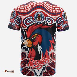 roosters rugby easts to win t shirt custom indigenous sydney roosters with aboriginal patterns