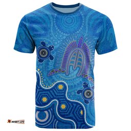 Amazing Aussie Australia Torres Strait T-Shirt - Dhari And Turtle