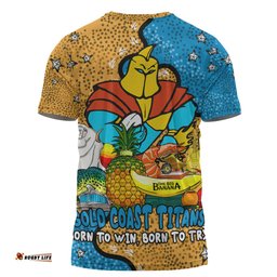 Amazing Aussie Gold Coast Titans Custom T-shirt - Australian Big Things T-shirt