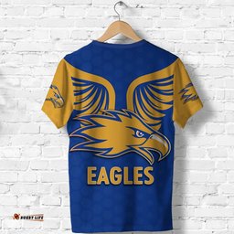 eagles t shirt west coast royal blueAmazing Aussie