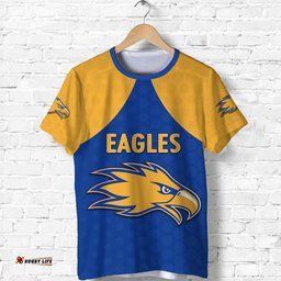 eagles t shirt west coast royal blueAmazing Aussie