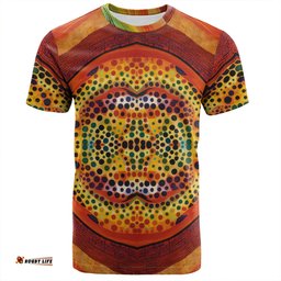 Amazing Aussie Australia Aboriginal T-shirt - Australian Indigenous Aboriginal Art And Dot Painting Techniques T-shirt