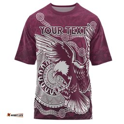 Amazing Aussie Australia Manly T-shirt - Custom Super Eagle T-shirt