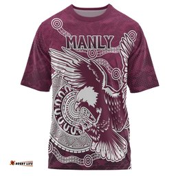Amazing Aussie Australia Manly T-shirt - Custom Super Eagle T-shirt