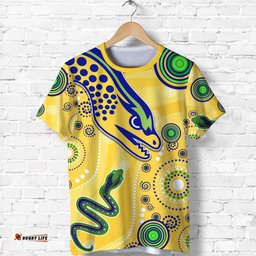 eels indigenous t shirt competitive version goldAmazing Aussie