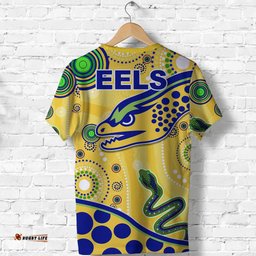 eels indigenous t shirt competitive version goldAmazing Aussie