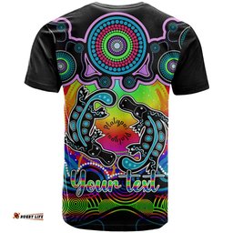 personalised australia pisces platypus zodiac t shirt auz astrology aboriginal rainbow