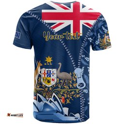 personalised happy australia day 26 january t shirt