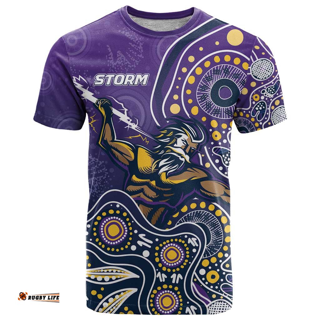 personalised storm rugby aboriginal t shirt 2024 go storms