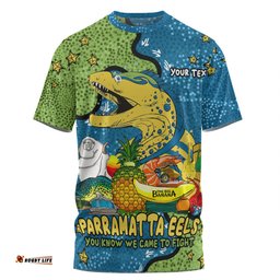 Amazing Aussie Parramatta Eels Custom T-shirt - Australian Big Things T-shirt