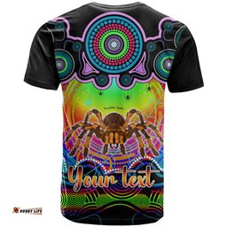 personalised australia scorpio tarantulas spider zodiac t shirt auz astrology aboriginal rainbow