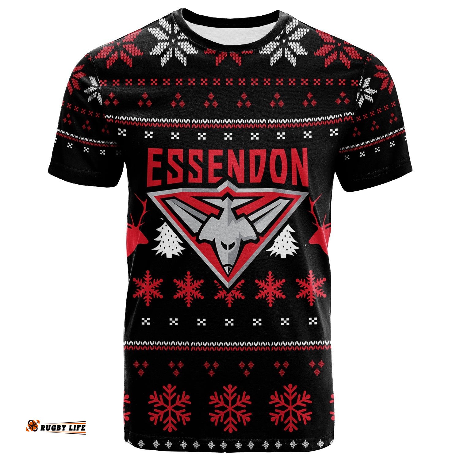 essendon t shirt christmas ugly style