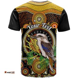 personalised australian astrology t shirt aboriginal kookaburra zodiac sign