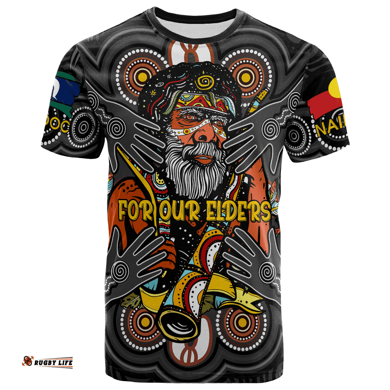 Amazing Aussie Australia NAIDOC Week T-shirt - Custom For Our Elders Aboriginal Inspired T-shirt