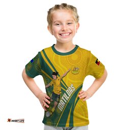 personalised australia soccer matildas indigenous t shirt sam kerr world cup 2023