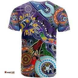 personalised storm naidoc week 2024 t shirt australia aboriginal dot painting dt02