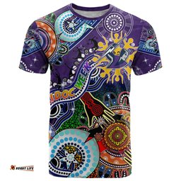 personalised storm naidoc week 2024 t shirt australia aboriginal dot painting dt02