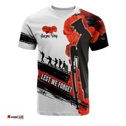 Amazing Aussie Australia T-Shirt - Custom Anzac Day Special Style ( Ver 2 )