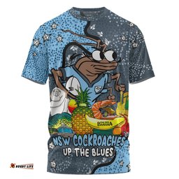 Amazing Aussie New South Wales Cockroaches Custom T-shirt - Australian Big Things T-shirt