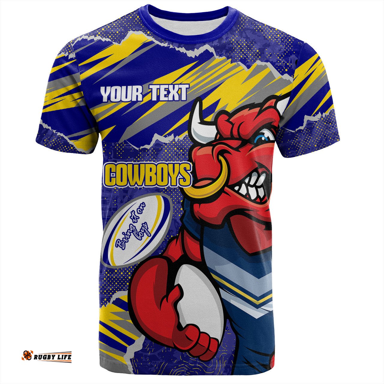 Amazing Aussie North Queensland Cowboys T-Shirt - Theme Song