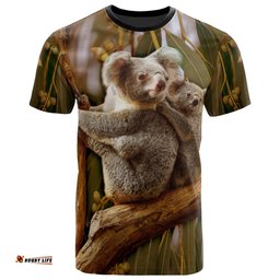 Amazing Aussie Australia T-shirt - Australian Koala T-shirt 3D Koala