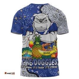 Amazing Aussie Canterbury-Bankstown Bulldogs Custom T-Shirt - Australian Big Things T-Shirt