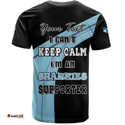 Amazing Aussie Cronulla-Sutherland Sharks T-Shirt Custom Team Of Us Die Hard Fan Supporters