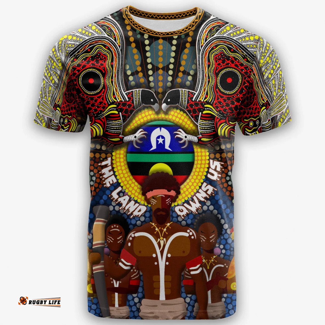Amazing Aussie Australia The Land Owns Us T-shirt