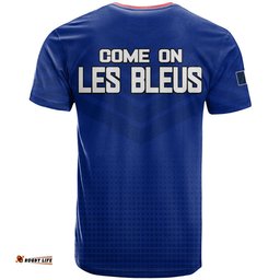 france rugby 7s come on les bleus t shirt