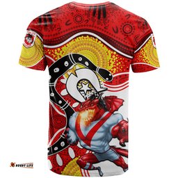 dragons mascot nrl t shirt naidoc