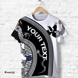 custom personalised collingwood t shirt pies unique indigenous