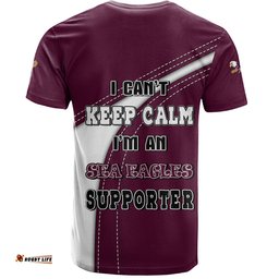 Amazing Aussie Manly Warringah Sea Eagles T-Shirt Custom Team Of Us Die Hard Fan Supporters