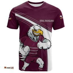 Amazing Aussie Manly Warringah Sea Eagles T-Shirt Custom Team Of Us Die Hard Fan Supporters