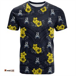 Amazing Aussie North Queensland Cowboys Custom T-Shirt - North Queensland Cowboys With Maori Patterns T-Shirt