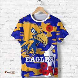 eagles anzac t shirt west coast simpleAmazing Aussie