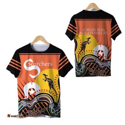 perth t shirt scorchers naidoc week aboriginal