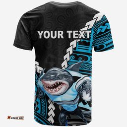 sharks rugby t shirt mix polynesian