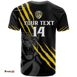 personalised richmond football 2023 t shirt go tigers sporty style