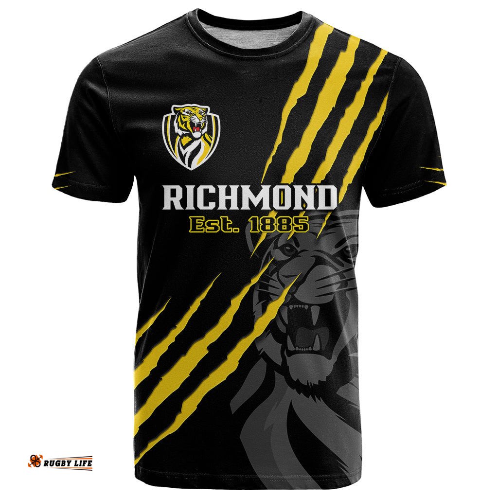 personalised richmond football 2023 t shirt go tigers sporty style