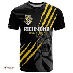 personalised richmond football 2023 t shirt go tigers sporty style